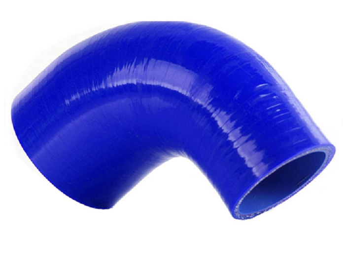 Silicone elbow reducer 90°, 51mm (2) to 76mm (3)