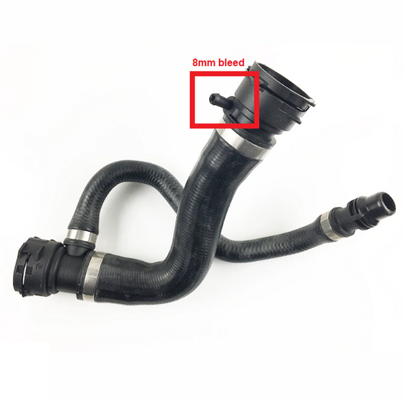 BMW X5 E70 3.0si (With 8mm Bleed) Upper Radiator Coolant Hose